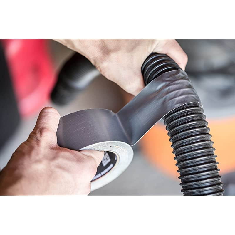 Ferociously Strong Tape Duct Tape with UV Resistant amp Waterproof Backing for Wood Brick Concrete and More 12 yd x 188quot Gunmetal Gray 1Roll 241309