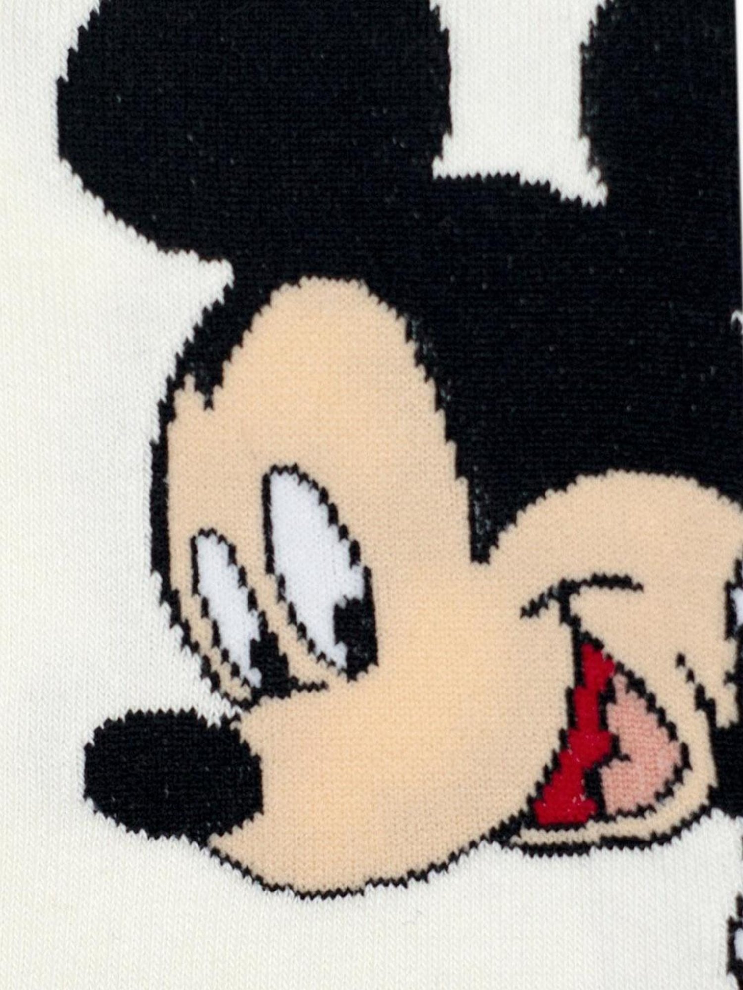 BALENZIA Cream Cartoon Socks (Pack of 3)