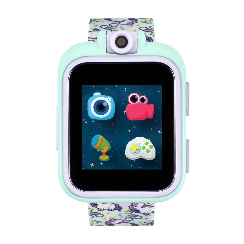PlayZoom Smartwatch For Kids: Tie Dye With Unicorns Print