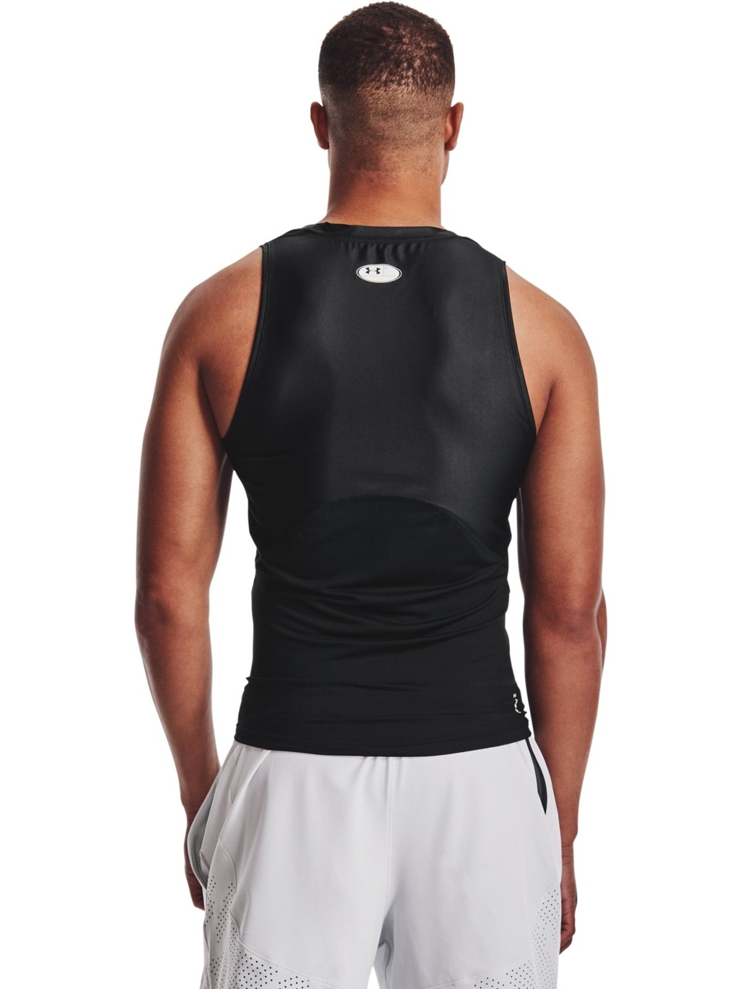 Under Armour Black Regular Fit Gym Vest