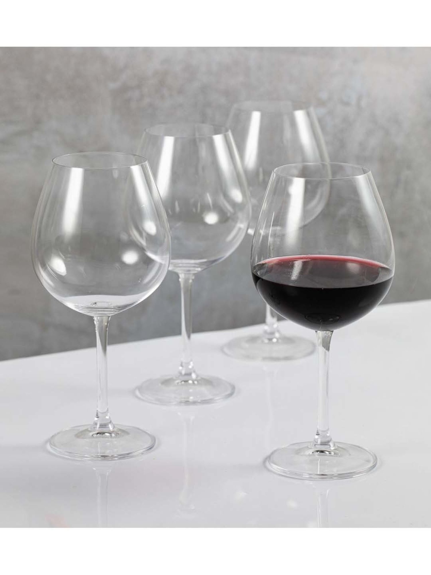 Mikasa Julie Transparent Glass Wine Glass (0.739 L) - Set of 4