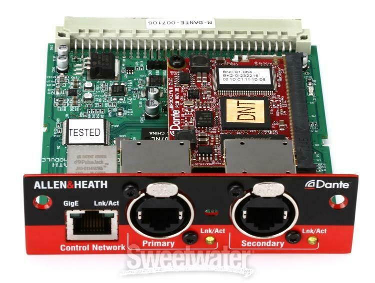 Allen & Heath M-Dante Digital Audio Networking Option Card