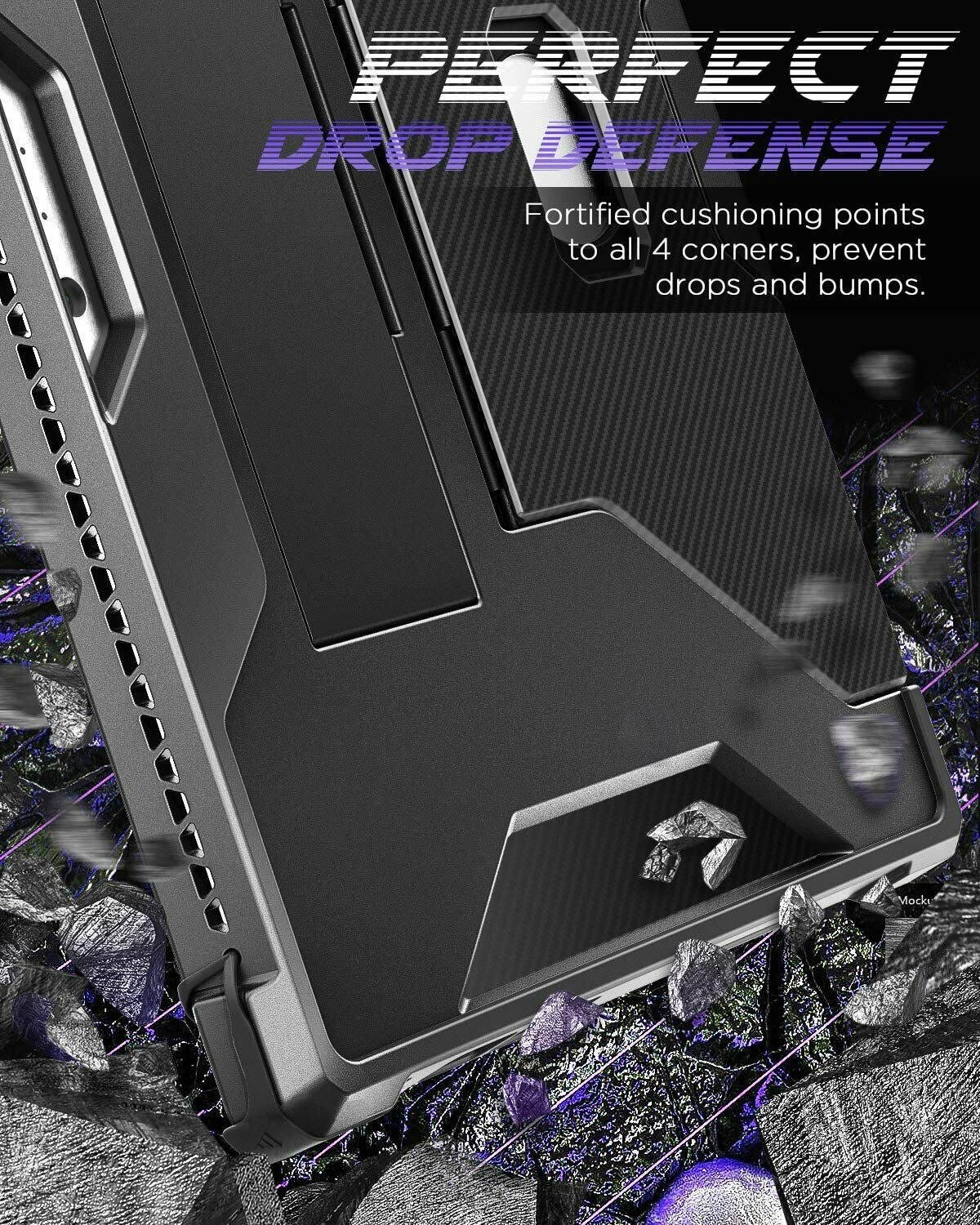 MoKo For Surface Pro 7/6/5/4/Pro LTE Rugged Case Cover + Kickstand + Pen Holder