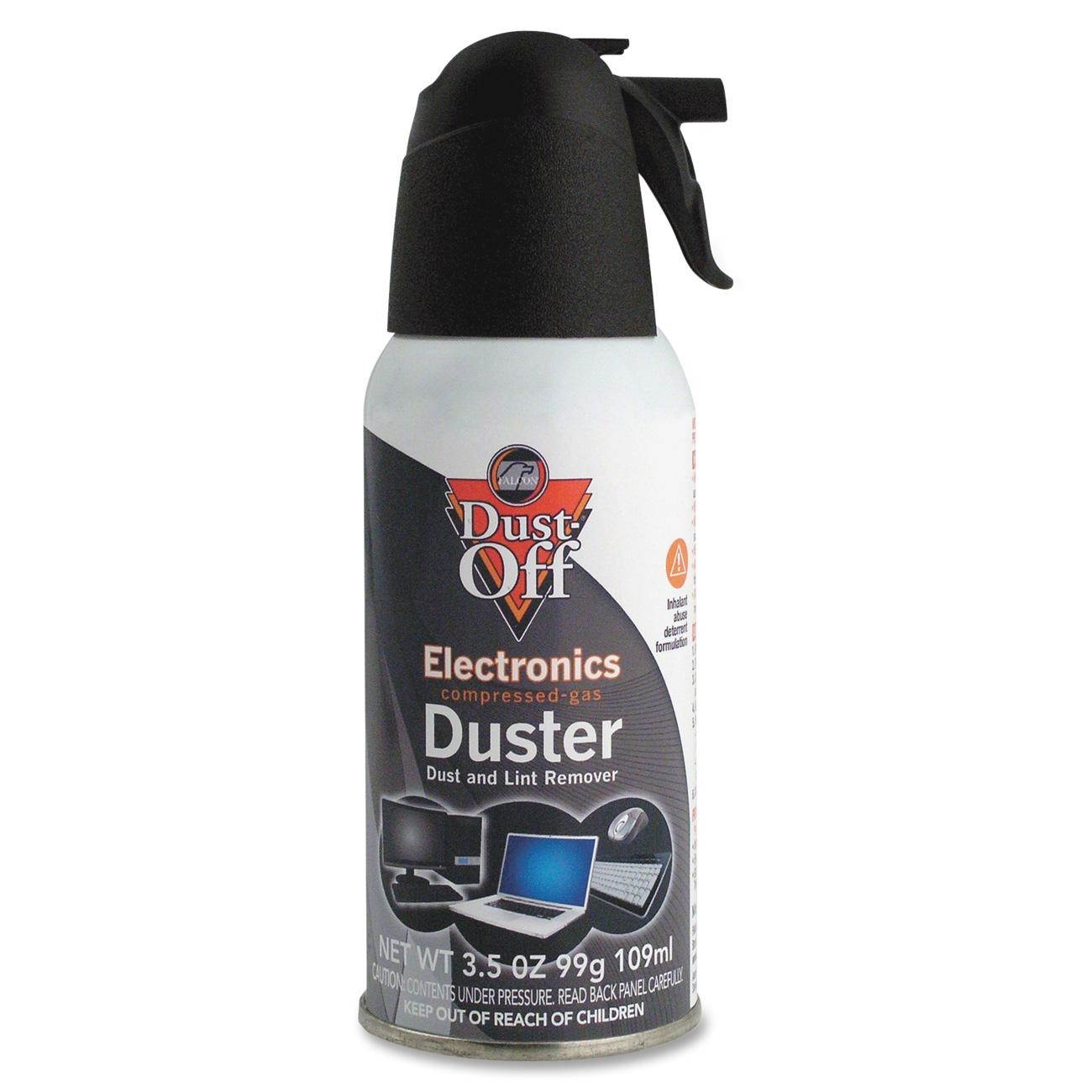 Falcon DPSJC Disposable Compressed Gas Duster, 3.5oz Can