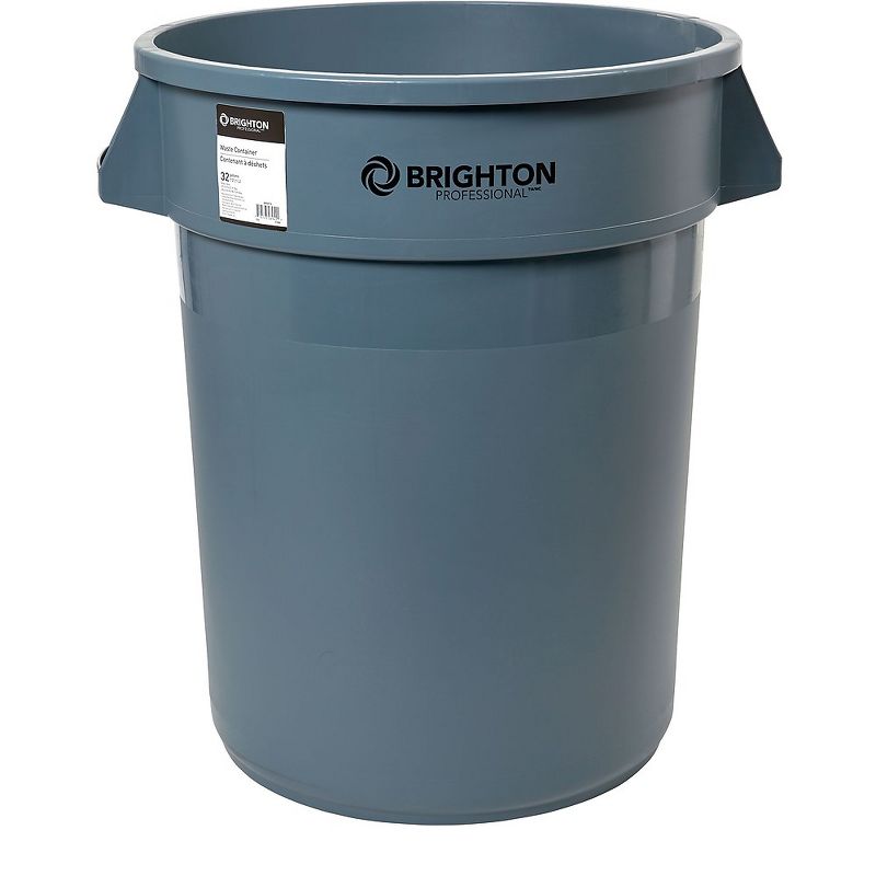 Safco At-Your-Disposal Recycling Center Polyethylene Three 28gal Bins Black 9798BL