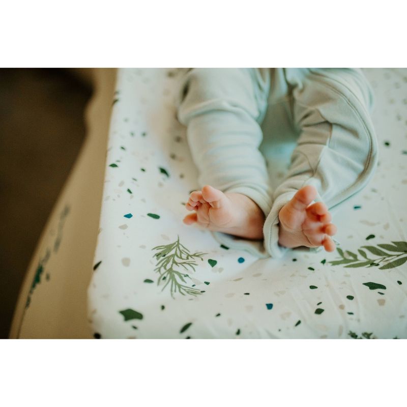 Goumi Botanical Garden Organic Crib Bedding Set - 3pc