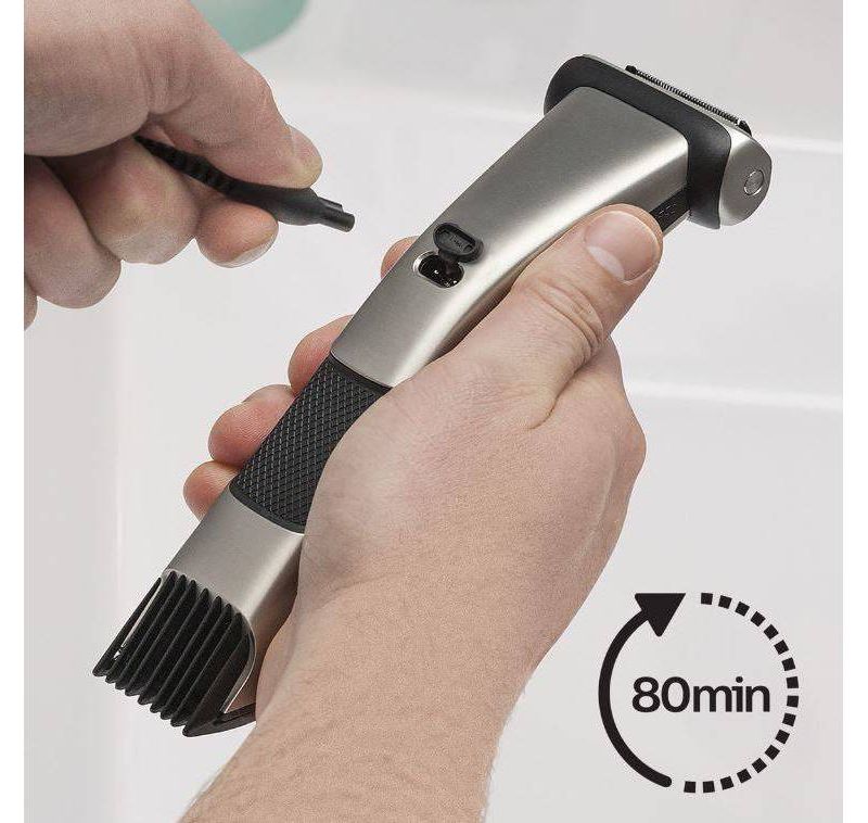 Philips Norelco Bodygroom Series 7000 Men's Rechargeable Electric Trimmer - BG7030/49