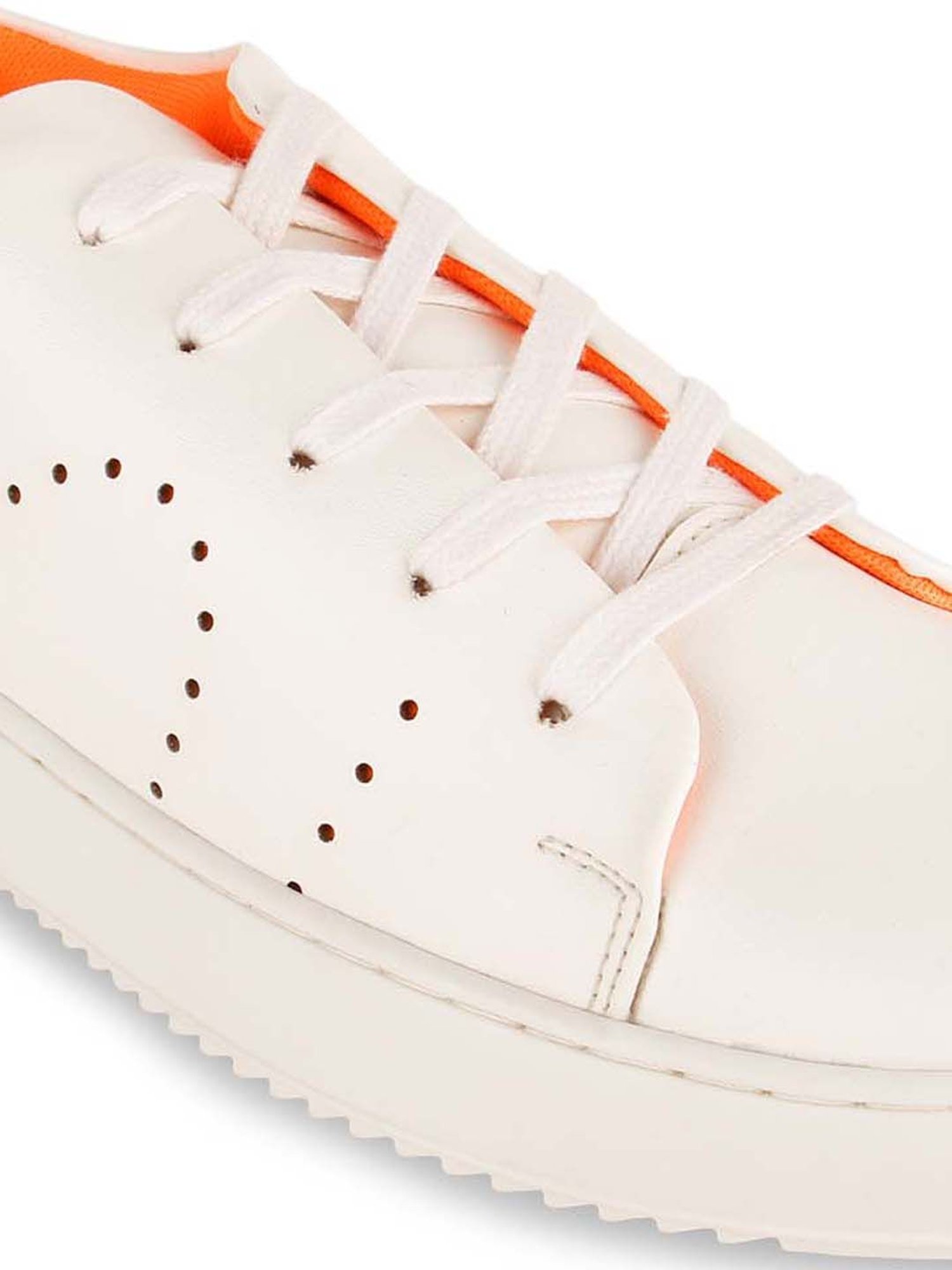 Regal Men's Chalk White Casual Sneakers