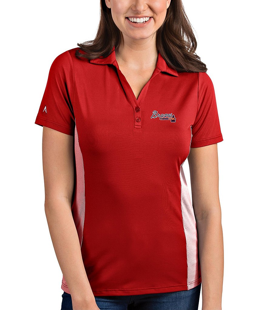 Antigua Women's MLB Venture Short-Sleeve Polo Shirt