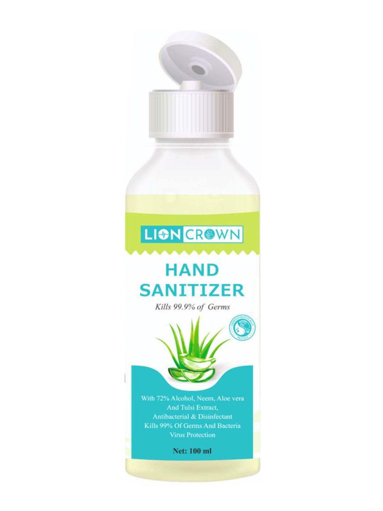 Lioncrown Combo of N95 Reusable Face Mask & Herbal Hand Sanitizer (100 ml)