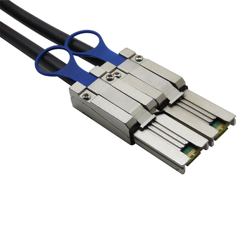 CableDeconn External Mini SAS26P(SFF-8088 To SFF-8088) Cable 1M, Attached SCSI