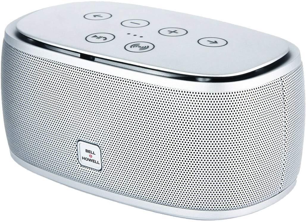 Bell+Howell BH40TWS-S True Wireless Stereo Link Desktop Bluetooth Speaker - Silver
