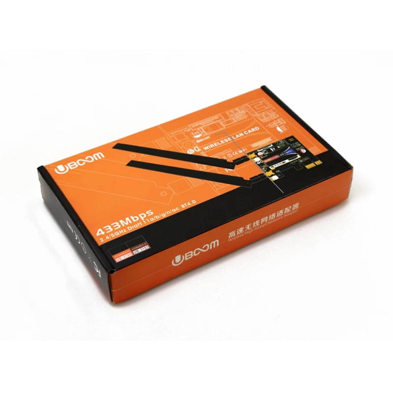 Wireless PCI-E PCI Express Card WIFI Network LAN Ethernet NIC 600Mbps dual-frequency dual band wireless pci-e network card desktop computer built-in wifi  receiving