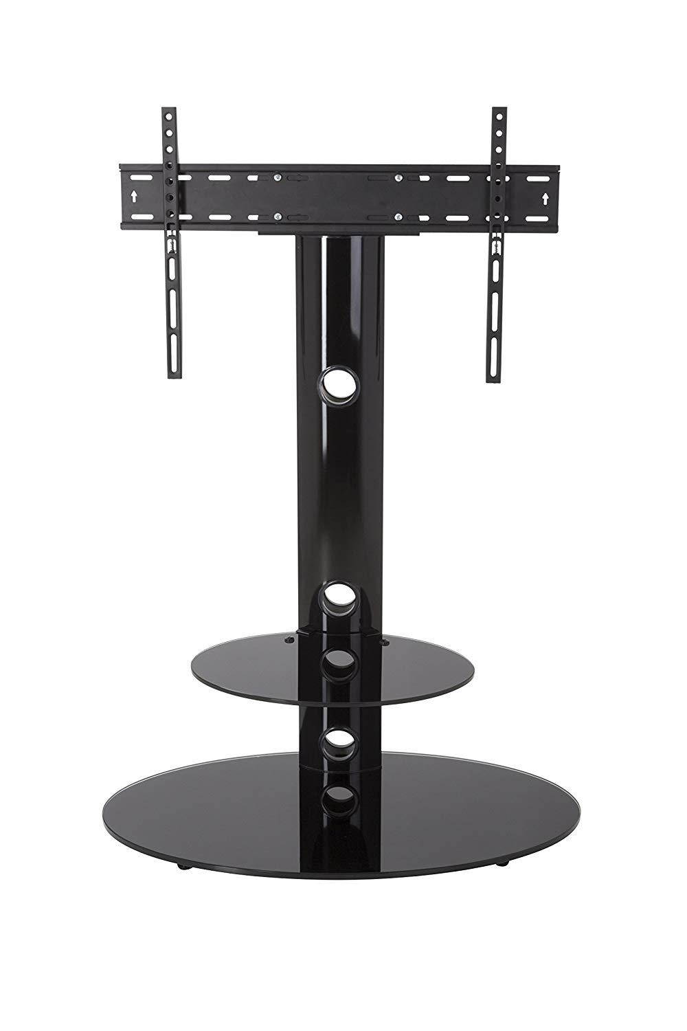 AVF FSL800LUS-A TV Floor Stand With TV Mounting Column For 32-Inch To 65-Inch TVs, Silver And Black