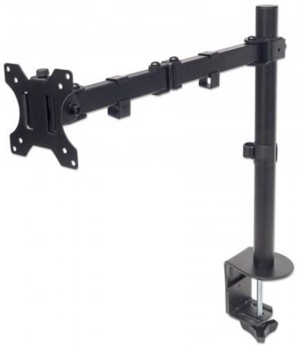 Manhattan 461542 Clamp Mount For Lcd Monitor - Black