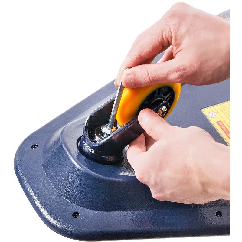 HearthSong One2Go Wiggleboard Wide-Base 3-Wheel Balance Board for Beginners