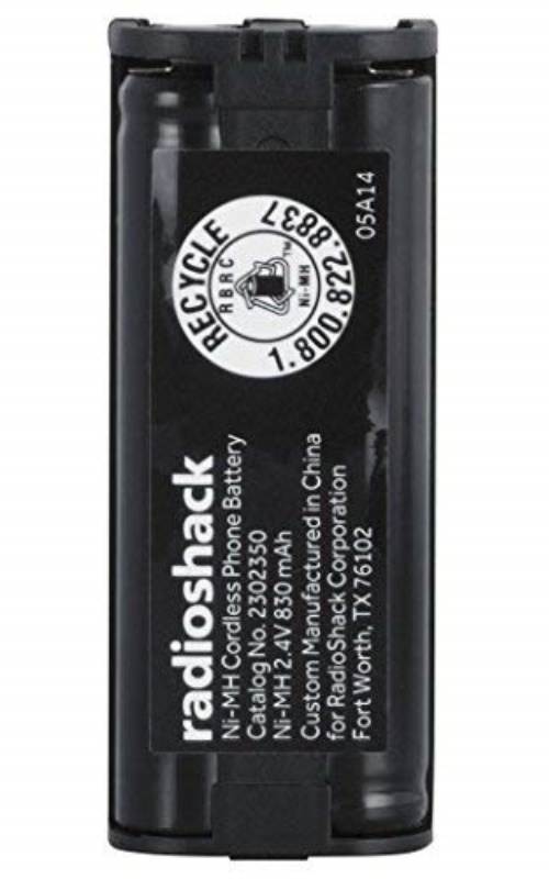 RadioShack 2.4V/830mAh Ni-MH Battery for Panasonic HHR-P105