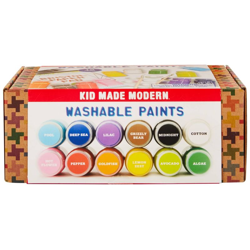 Kid Made Modern 12ct Washable Paint Set