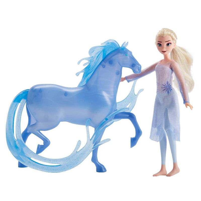 Disney Frozen 2 Elsa Fashion Doll and Nokk Figure
