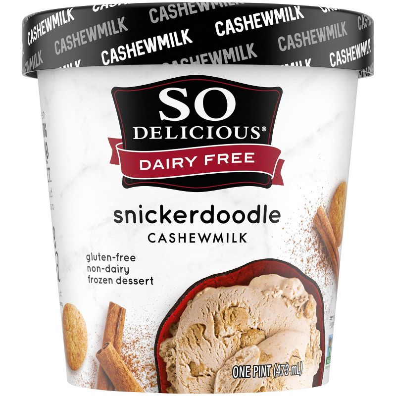 So Delicious Snickerdoodle Frozen Dessert - 16 fl oz