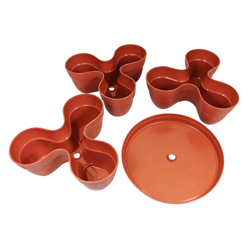 6.5" Emsco Resin Flower Tower