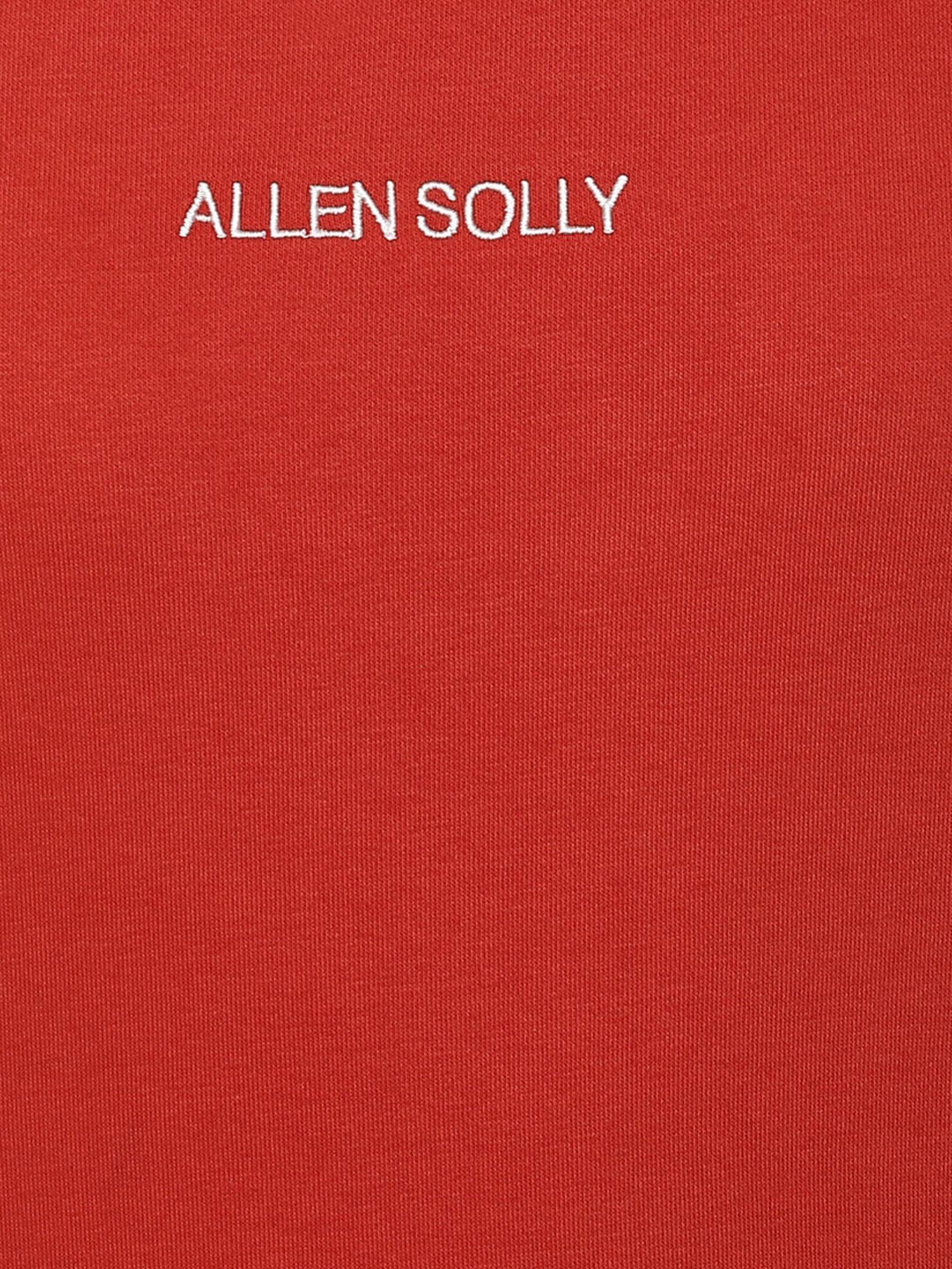 Allen Solly Red Printed Sweatshirt