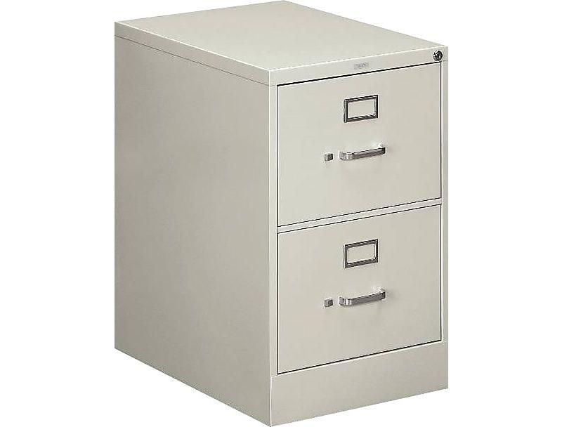 HON 510 Series Two-Drawer Full-Suspension File Legal 29h x25d Light Gray 512CPQ