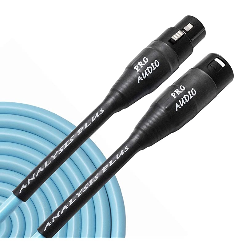 Suede Oval Microphone Cable (15 Feet)