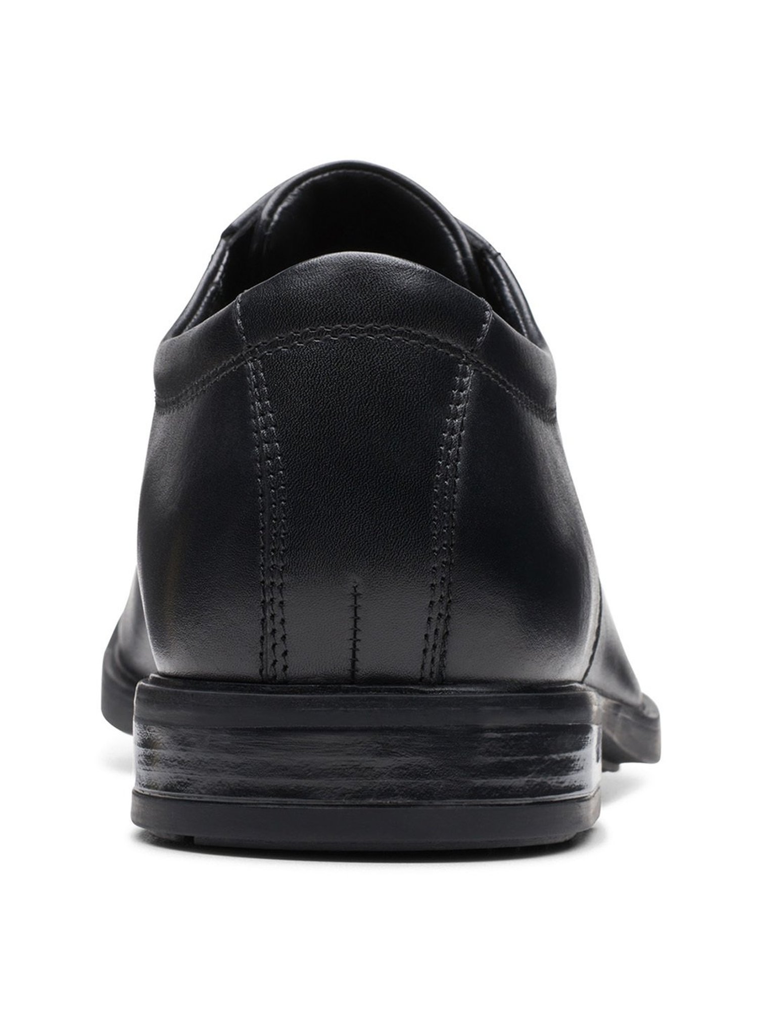 Clarks Men's Howard Over Black Derby Shoes
