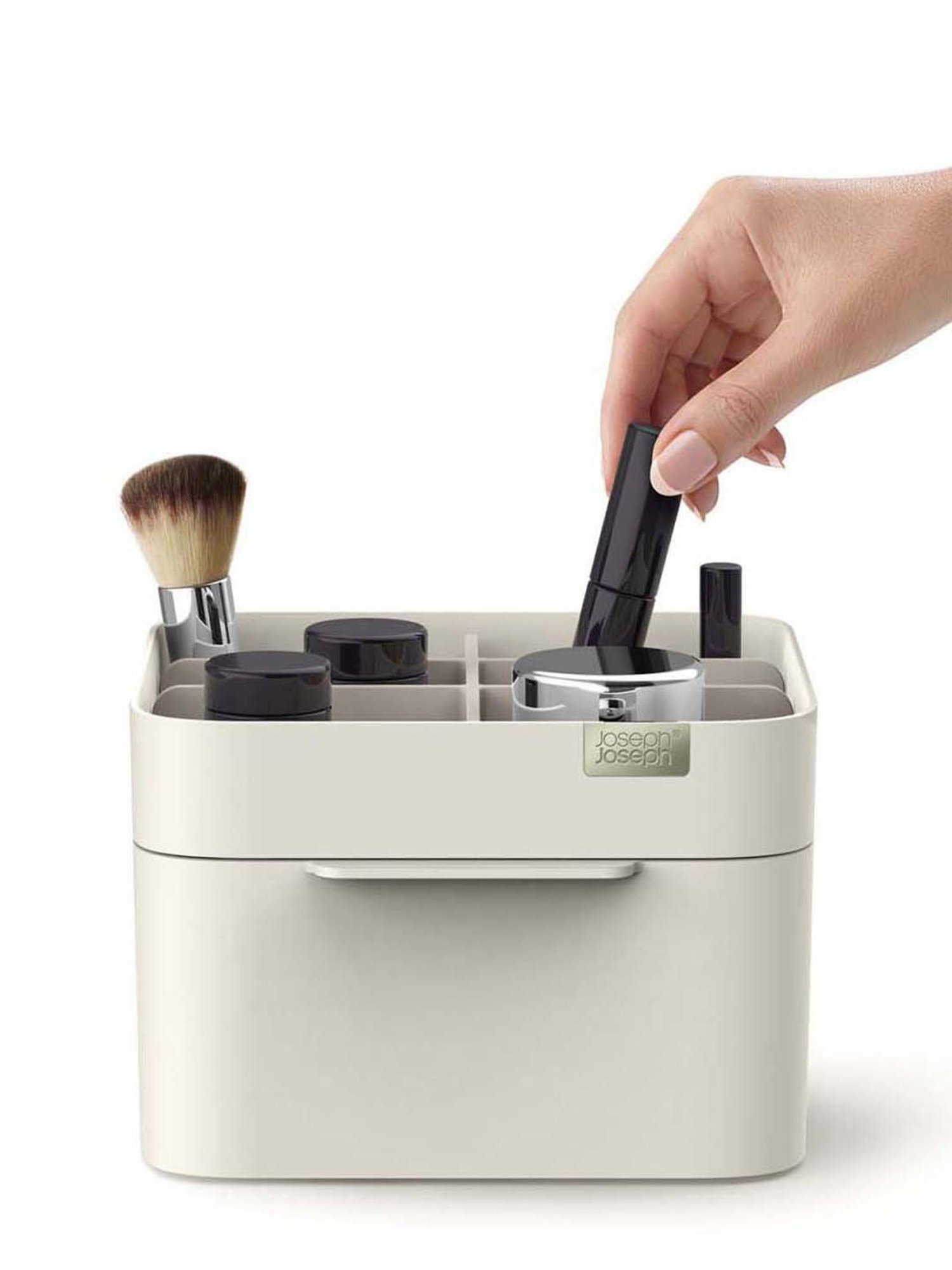 Pure Home and Living Beige MDF Solid Storage Boxes