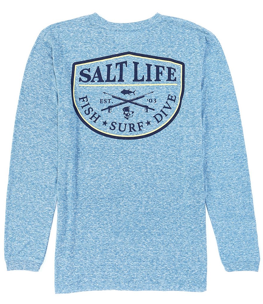 Salt Life Tri-Blend Spearhead Long-Sleeve Tee