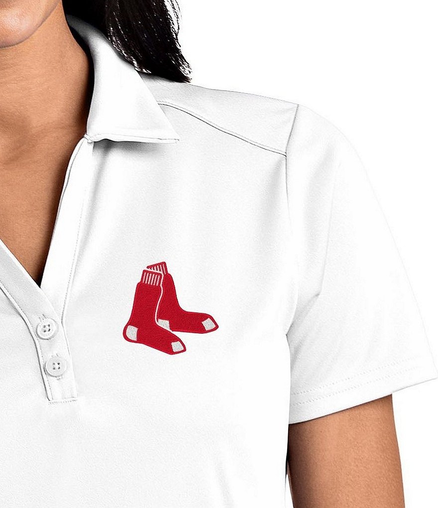 Antigua Women's MLB Tribute Short-Sleeve Polo Shirt