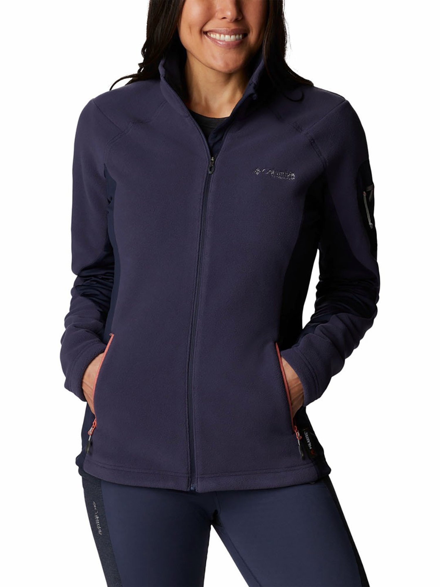 Columbia Navy Full Sleeve Titan Pass 2.0 Jacket