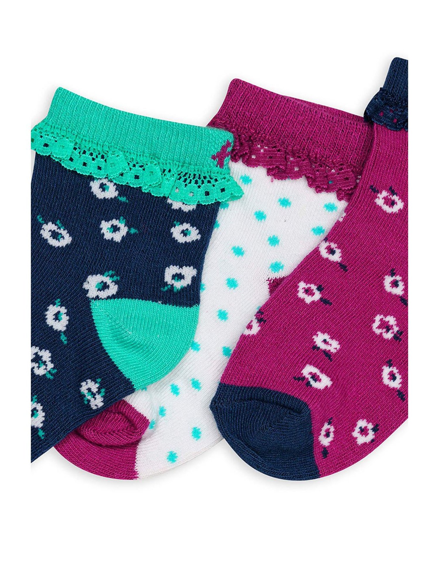 Pantaloons Junior Kids Pink Self Pattern Cap with Muffler