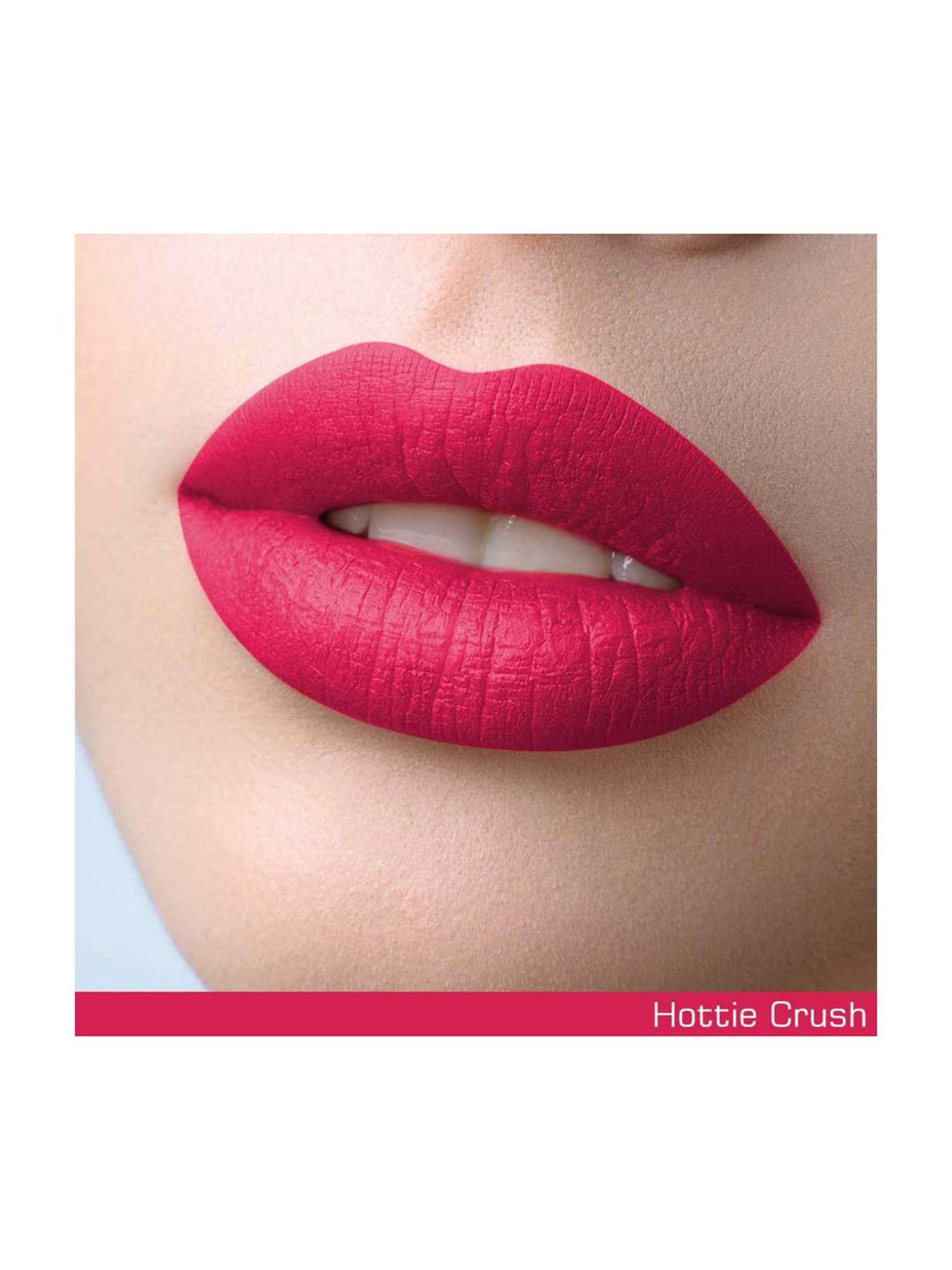 NEUD Matte Liquid Lipstick Hottie Crush with Free Lip Gloss - Pack of 2 (Each)