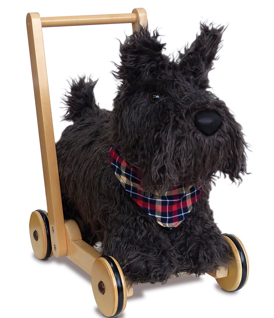 Little Bird Told Me Scottie Dog Push Along