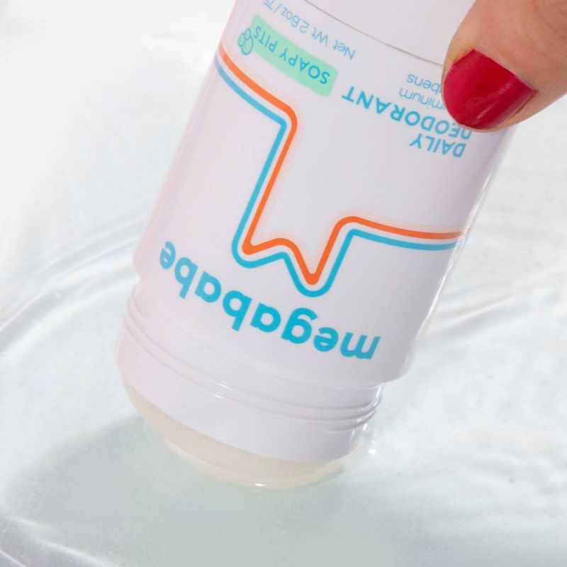 Megababe Soapy Pits Daily Deodorant - 2.6oz