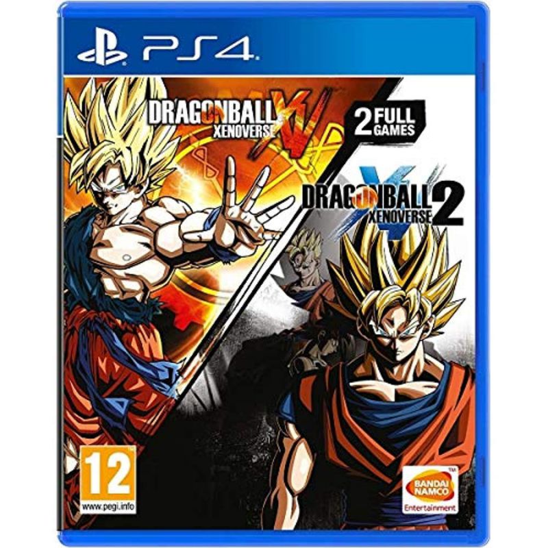 dragon ball: xenoverse and dragon ball: xenoverse 2 double pack - playstation 4