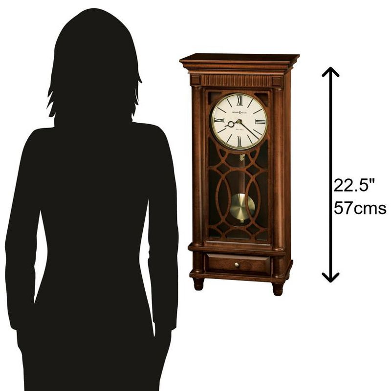 Howard Miller 635170 Howard Miller Lorna Mantel Clock 635170 Tuscany Cherry