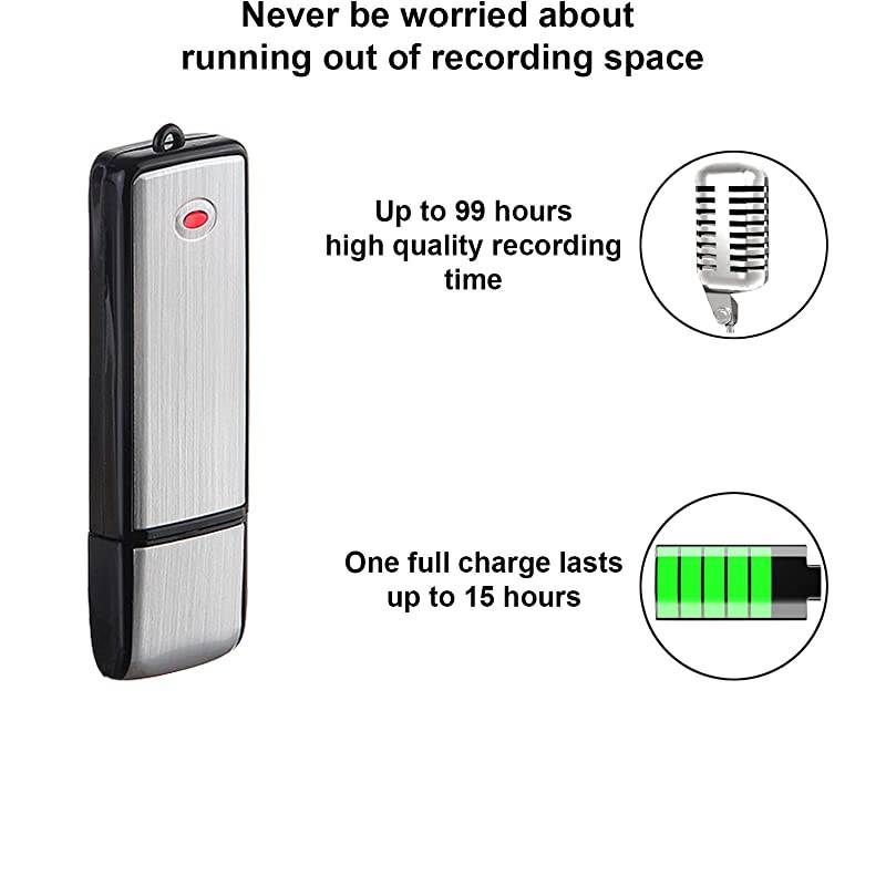 8G USB Digital Voice Recorder Crystal Clear Flash Drive Audio RecorderMini Voice Recorder
