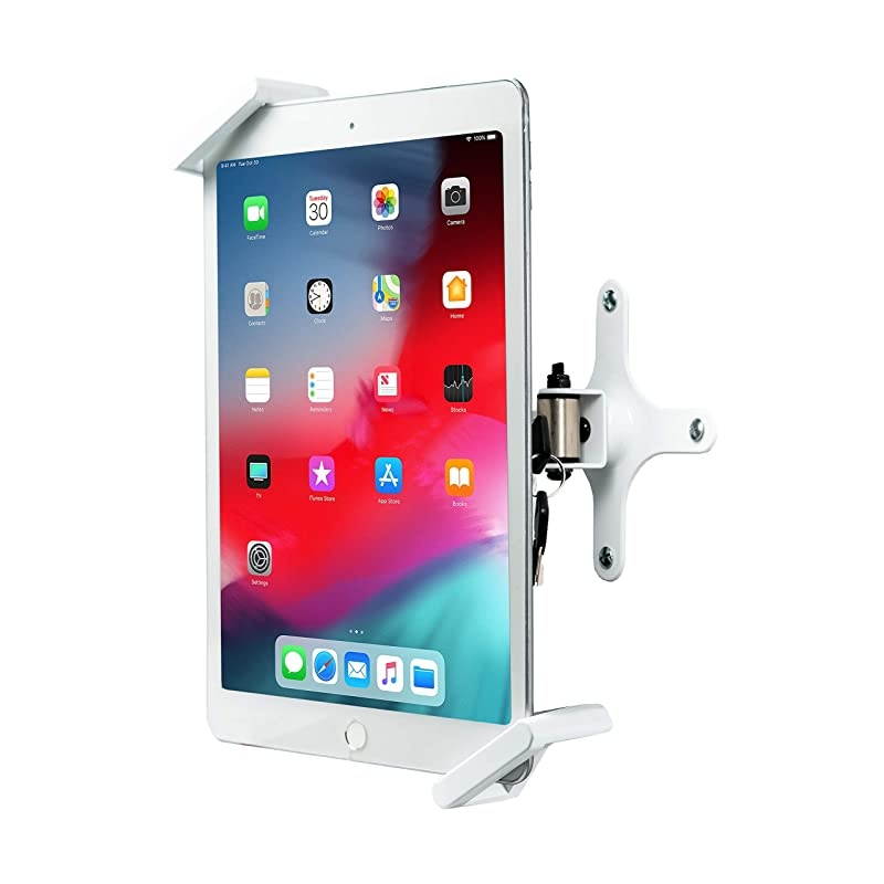 Security VESA and Wall Mount for 7Inch to 14Inch Tablets White