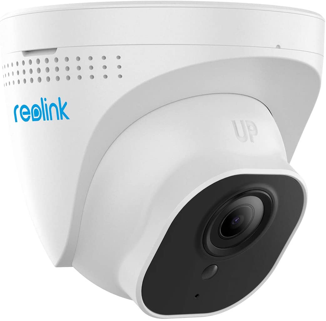 REOLINK PoE IP Camera Outdoor 5MP HD Video Surveillance Work with Google Assistant, Audio IR Night Vision Motion Detection SD Card Slot