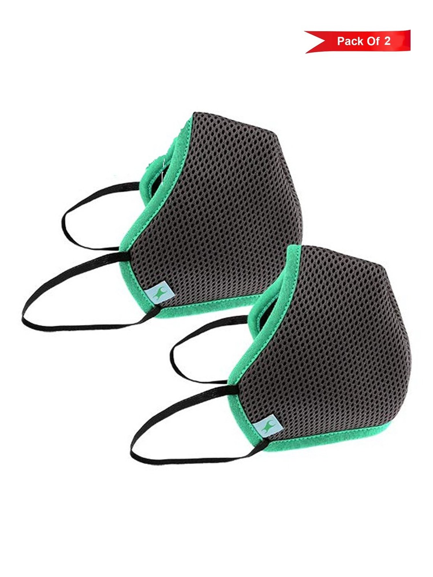 Fastrack 4 Layered Reusable Face Mask -Pack of 2