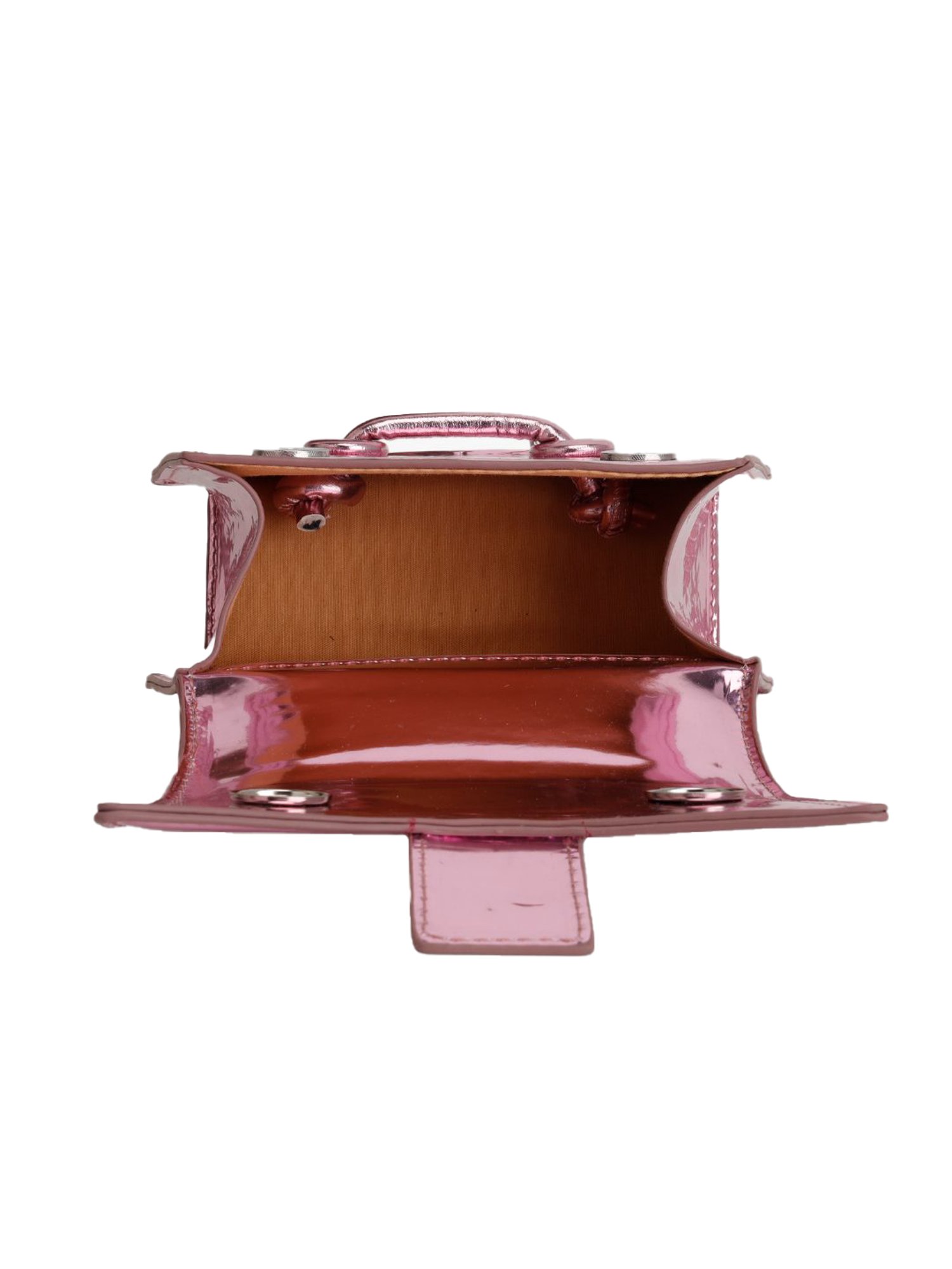 Favore Tan Solid Medium Satchels