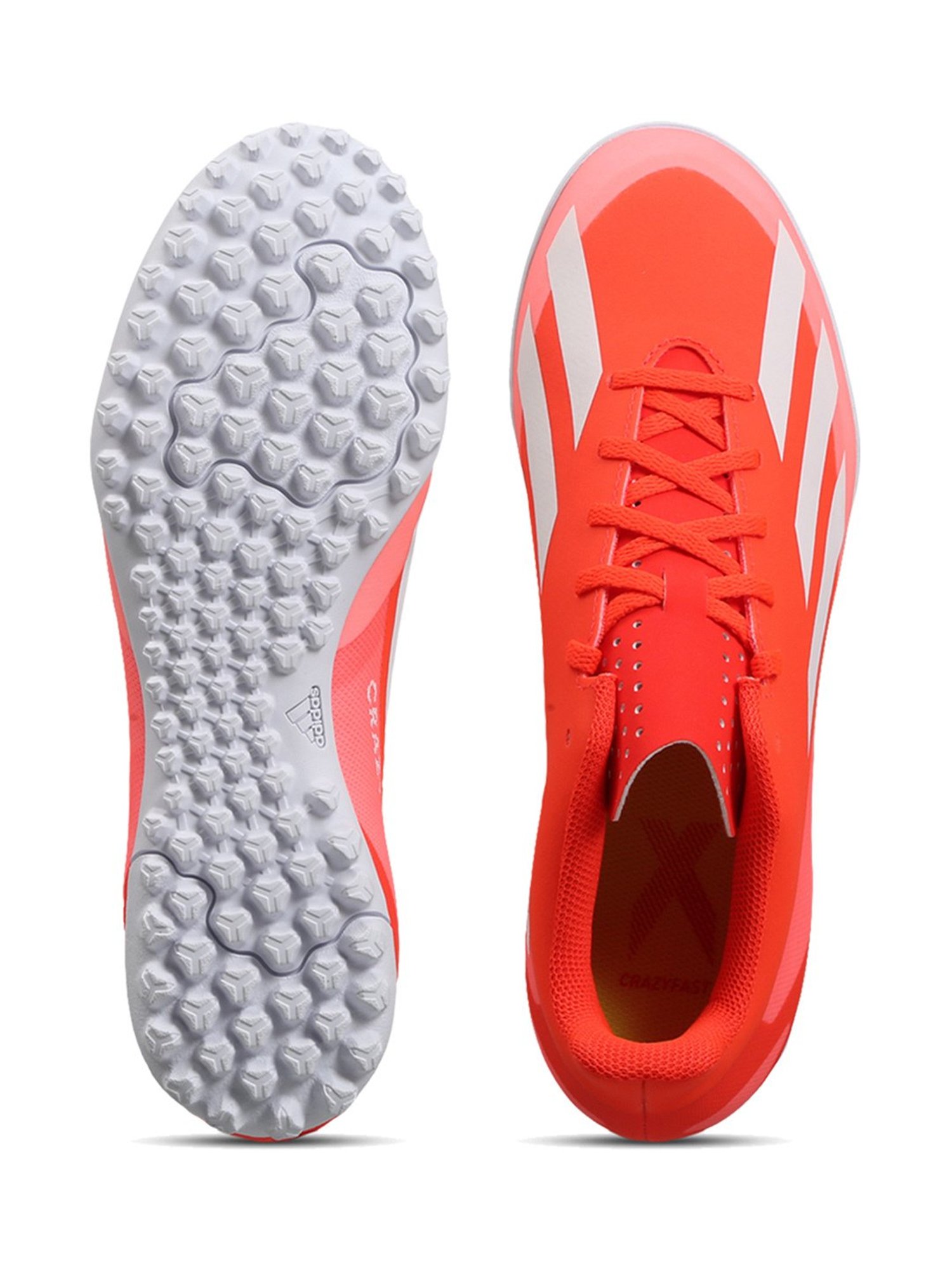 Adidas Men's X CRAZYFAST CLUB TF Red Football Shoes