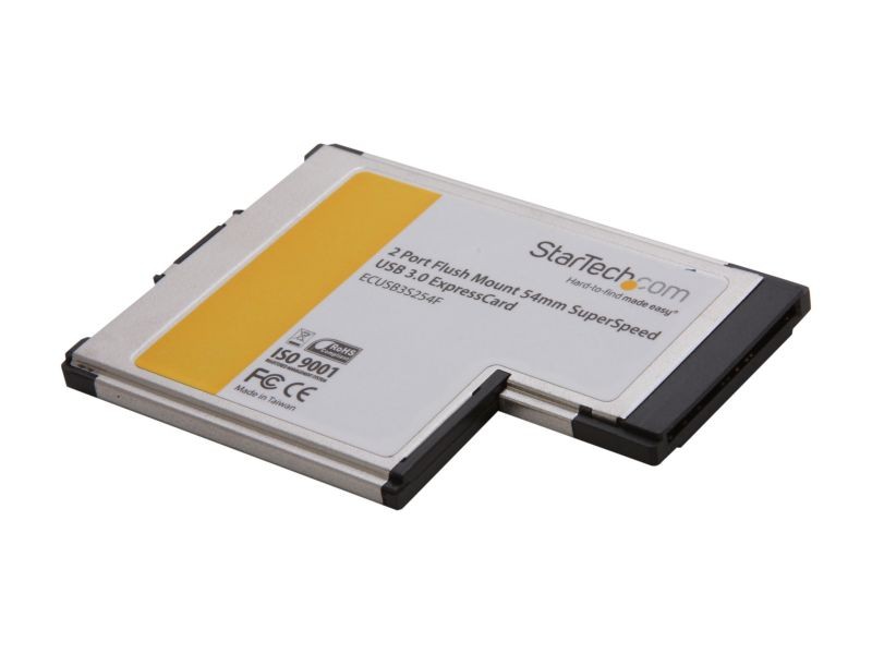 SA SATA3-EC200 6Gbps eSATA III 2 Ports ExpressCard