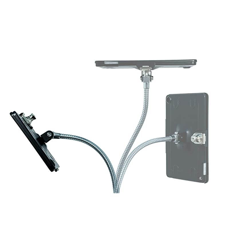 PADSCGS9 HeightAdjustable Tablet Floor Stand with Lock and Key Security Locking Wheels for iPad Gen 56 iPad Pro 97 and iPad Air