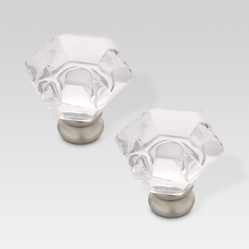 Franklin Brass 10pk 1-1/8" Fulton Knob Nickel