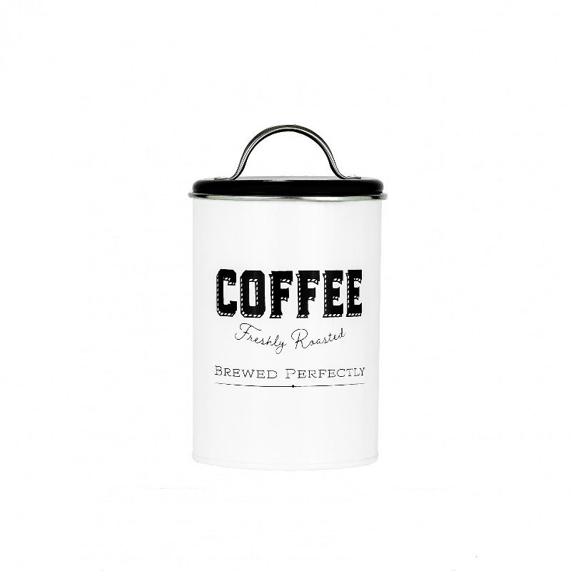 Amici Home Country Cottage Metal Canister, Coffee, 42oz