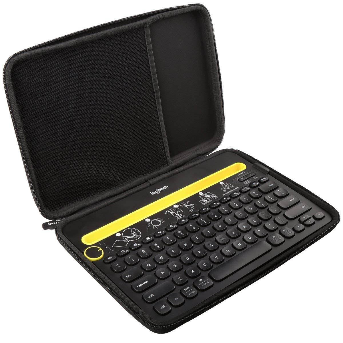 Aproca Hard Travel Carrying Case for Logitech K480 Bluetooth Multi-Device Keyboard